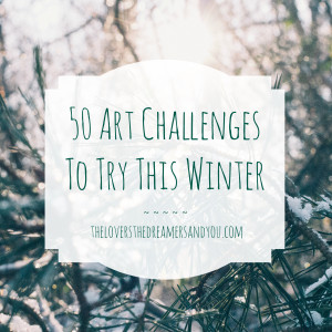 50-art-challenges-to-try-this-winter